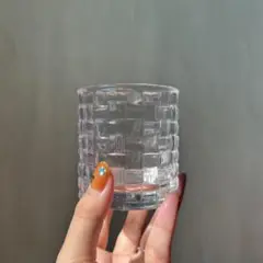 クリアガラス コップセット 3個