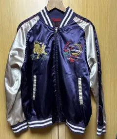 【aki☆】東洋 GOLD スカジャン 虎 鷲 M 山田蓮 Forever 21 スカジャン 虎 アメカジ 00s y2k 山田蓮 - メルカリ