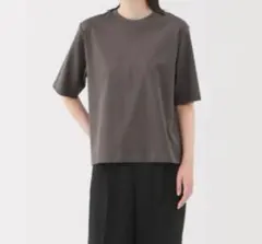 新品タグ付き 無印 涼感ＵＶカットクルーネックワイド半袖Ｔシャツ XL
