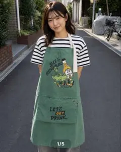 プニュズ × サイゼリヤ コラボ エプロン フリーサイズ - メルカリ