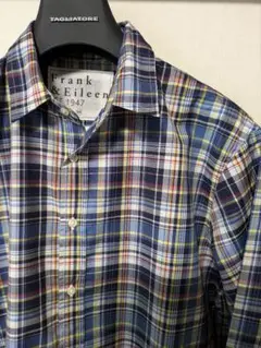 Frank & Eileen チェックシャツ XS