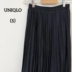 A231 UNIQLO アコーディオンプリーツロングスカート S
