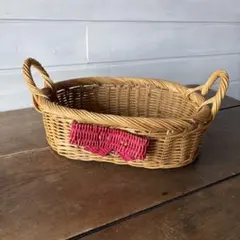 ラタン　バスケット