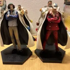 ワンピース フィギュア　海軍三大将　赤犬　青キジ　黄猿　中将　ガープ