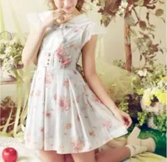 【値下げ中】LIZLISA ストライプ柄ジャンパースカート リズリサ