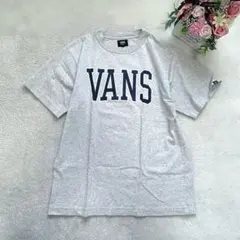 VANS バンズ Tシャツ 半袖 グレー M ロゴT カジュアル ストリートのサムネイル