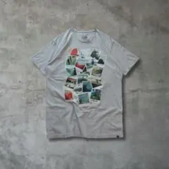 O'Neill オニール フォトコラージュ L グラフィック Tシャツ グレーのサムネイル