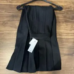 【新品】nop de nod プリーツスカート　黒