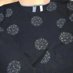 大きいサイズ＊LL＊黒 ＊チュニック＊cross talk club＊綿100%