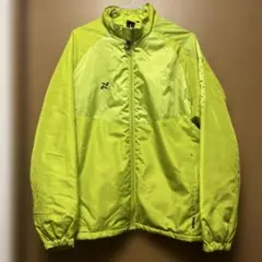 TULTEX ナイロンジャケット ライムグリーン Lサイズ　防水防寒