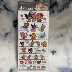 サンリオキャラクターズ 4size STICKER 日焼けキティ カミオジャパン