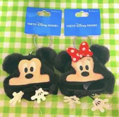 ディズニーリゾート大人気グッズ　ファンキャップ　ミニストラップ　ミキミニ