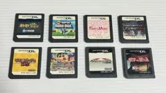 任天堂DS ソフト8本セット　ケース、タッチペンおまけ
