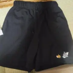 トムジェリハーフパンツ ブラック