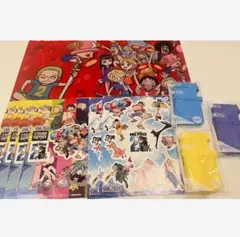 ワンピース ミンティアケース クリアファイル ステッカー ルフィ サンジ ゾロ