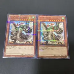 【匿名発送】遊戯王 ビッグインフレートドラゴン パラレル　2枚