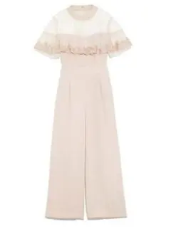 値下げ可！LILY BROWN チュール刺繍 オールインワン