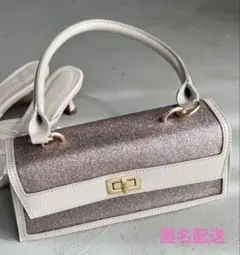 mariさま専用 RODO ホワイトグリッターパーティーバッグ ショルダー