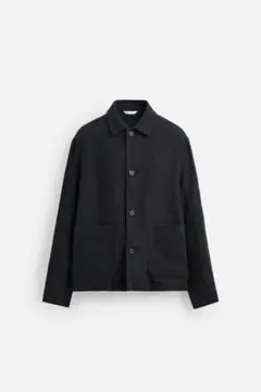 ZARA リネン100% シャツジャケット 新品タグ付き