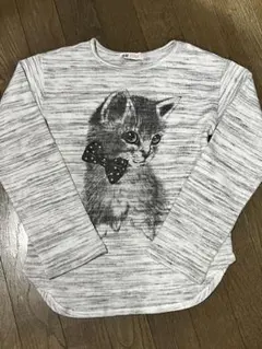 H&M   女の子　ニット　猫