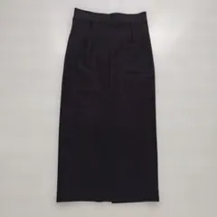 ANAPブラック タイトスカート スリット入り ロング