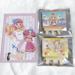 アイカツ！ 大衣装展 キャンバスボードミニ 特典 ポストカード