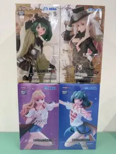 シェリル　ランカ　フィギュア　まとめ売り　FIGURIZM 4体セット　マクロス