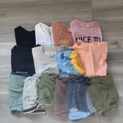 男の子　100 夏服　まとめ売り　Tシャツ　短パン　　水着