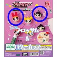 ★ブロッサム&バターカップ★【パワーパフガールズ】マスコットキャップチャーム