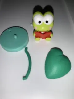 カエル フィギュア 本付き 付属パーツ