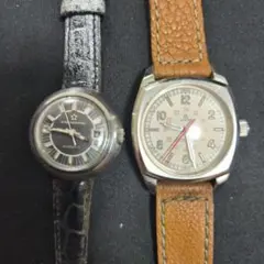 eterna matic Label 腕時計　両方稼働ですがジャンク