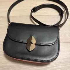 ケイトスペード ショルダーバック ルラ サドル ブラック バイカラー　最終値下げ