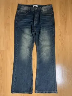 ブーツカット　フレア　デニムパンツ