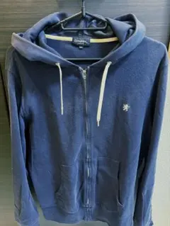 ジムフレックス Gymphlex ジップアップパーカー ネイビー M