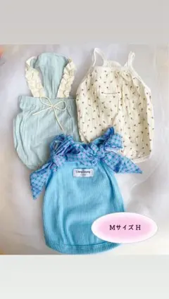 ♥️新品未使用♥️ 犬服 Mサイズ3点セット