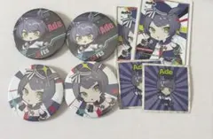 CR ade缶バッジ カード シール セット