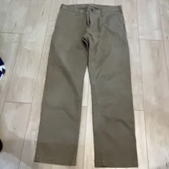 UNIQLO ベージュ チノパン ウエスト82cm 暖パン