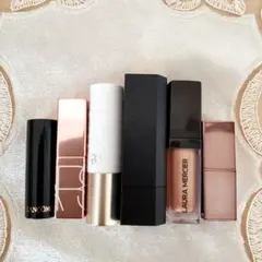 コスメリップまとめ売り　SUQQU laura mercier　NARS等6本