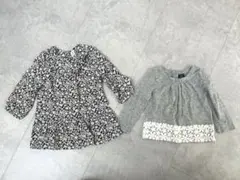 babyGAP 花柄ワンピース＆グレーカットソー 18-24mのサムネイル