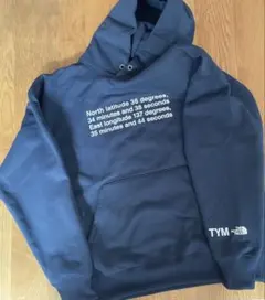極美品 ノースフェイス 立山室堂 限定 座標パーカー ネイビー トレッキング