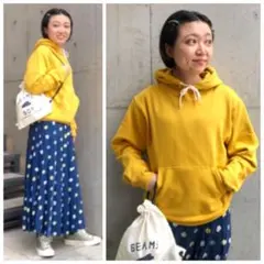 新品 BEAMS BOY フルーツオブザルーム 別注 パーカー 定価8580円