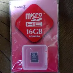 TOSHIBA 16GB MicroSDHC CLASS 4