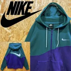 送料無料 ナイキ バックロゴ レアカラー ゆるだぼ00s スウェット パーカー