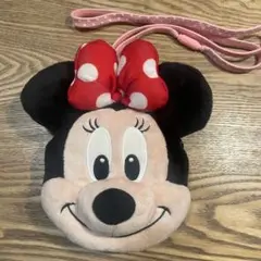 ディズニー　ミニーマウス　ぬいぐるみポシェット