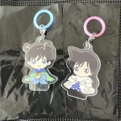 名探偵コナン ふらっとめじるしアクセサリー ちぢませ隊ver 新一 蘭