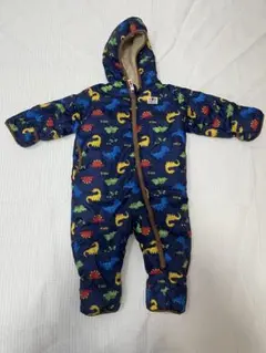 ミキハウス　ジャンプスーツ　恐竜　アウター80-90 ダウン　スキー