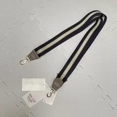 新品 タグ付き ヤング&オルセン GLR 別注 ストライプ ショルダーストラップ