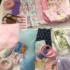 ゆめかわ系　ユニコーン　ハギレ　まとめ売り　手芸資材