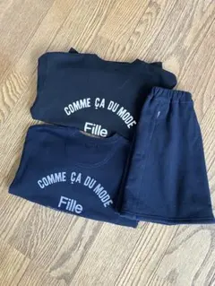 コムサデモードトレーナー２枚とスカート1枚