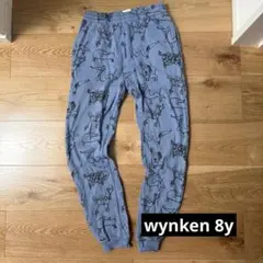 wynken ドッグプリント スウェットパンツ 8y